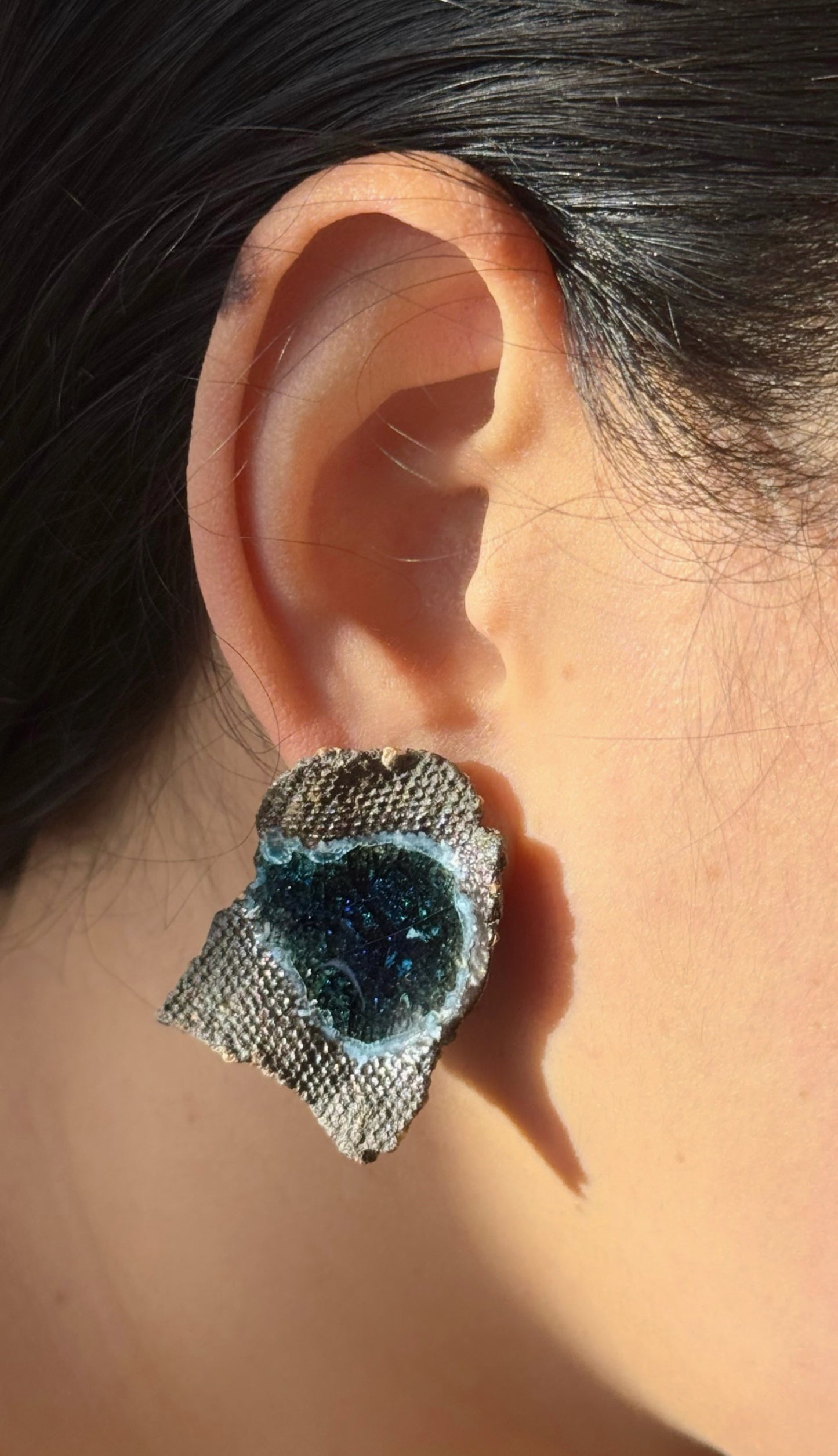 MINERAL GLAZE — “Midnight Crater"