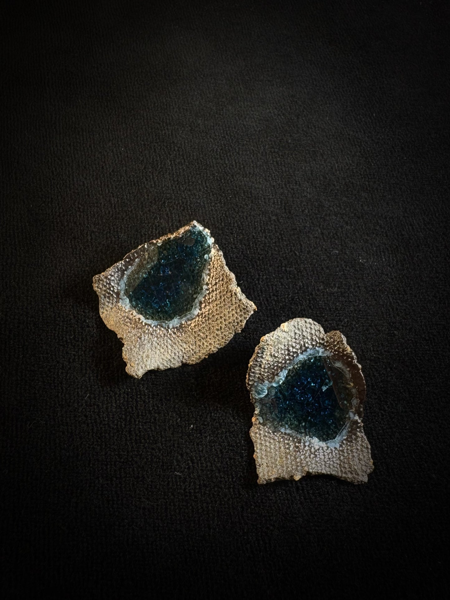 MINERAL GLAZE — “Midnight Crater"